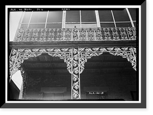 Huger-Douglas Houses, 109-111 South Conception Street, Mobile, Mobile County, AL - 6, Historic Reproduction