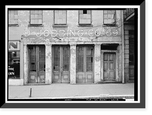 Historic Framed Print, 67-69 Government Street (Commercial Building), Mobile, Mobile County, AL - 2,  17-7/8" x 21-7/8"