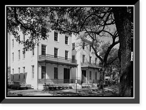 Cornelius Robinson Twin Houses, 157-159 North Conception Street, Mobile, Mobile County, AL - 2, Vintage Print