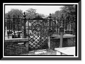 Church Street Cemetery, Church & Bayou Streets, Mobile, Mobile County, AL - 5, Vintage Poster