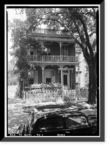 Vintage Building Photo - Mobile, Alabama - Dr. Charles Mohr House (1)
