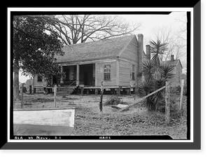 Cooper-Beasley House, County Road 96 (Old Saint Stephens Road), Mount Vernon, Mobile County, AL, Historic Reproduction