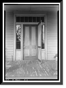 Nelias Fall House, County Road 96 (Old Saint Stephens Road), Mount Vernon, Mobile County, AL - 3 Classic, Antique Wall Art