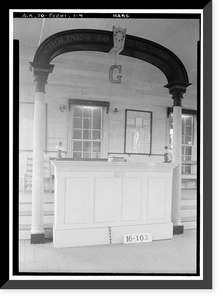Masonic Hall, U.S. Highway 84 (moved from AL, Claiborne), Perdue Hill, Monroe County, AL - 4 Classic, Historic Reproduction