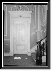 Harris-Smith House, Church & Catoma Streets, Montgomery, Montgomery County, AL - 3 Classic, Antique Poster