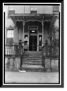 Harris-Smith House, Church & Catoma Streets, Montgomery, Montgomery County, AL - 7, Antique Print