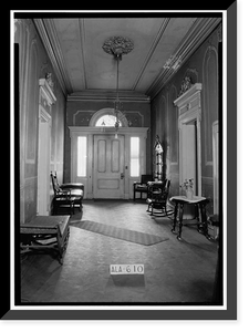 Harris-Smith House, Church & Catoma Streets, Montgomery, Montgomery County, AL - 10, Vintage Print