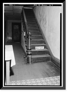 Fitzpatrick-Saffold House, 442 South McDonough Street, Montgomery, Montgomery County, AL - 7, Vintage Print