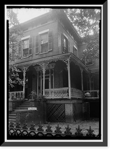 Fitzpatrick-Saffold House, 442 South McDonough Street, Montgomery, Montgomery County, AL - 8, Vintage Wall Art