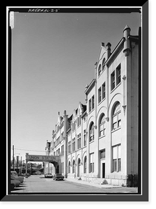 Union Station, Water Street, Montgomery, Montgomery County, AL - 5, Historic Print
