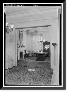 Owens-Teague House, 440 South Perry Street, Montgomery, Montgomery County, AL - 9, Vintage Wall Art