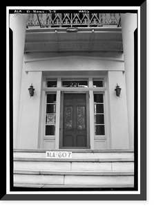 Gilmer-Shorter-Lomax House, 235 South Court Street, Montgomery, Montgomery County, AL - 5, Antique Wall Art
