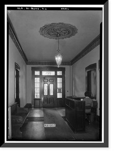 Gilmer-Shorter-Lomax House, 235 South Court Street, Montgomery, Montgomery County, AL - 6, Vintage Poster