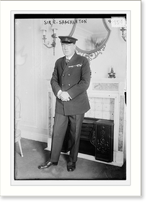 Antique Photo Print - Sir E. Shackleton - Antique Wall Decor Print