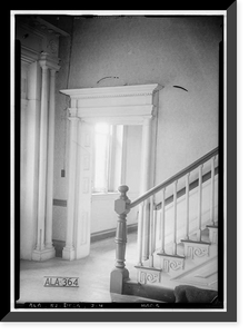 Rhea-Burleson-McEntire House, 120 Sycamore Street, Decatur, Morgan County, AL - 4, Vintage Poster