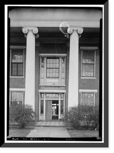 Perry County Court House, Square bounded by State Highway 5, Main Street, Gr, Marion, Perry County, AL - 8, Vintage Wall Art