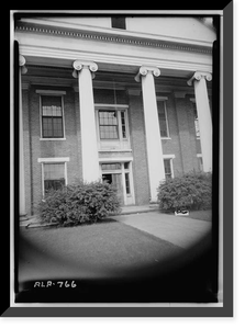 Perry County Court House, Square bounded by State Highway 5, Main Street, Gr, Marion, Perry County, AL - 22, Antique Poster