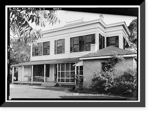 Whitsett-Hurt-Hanna House, 110 West Lafayette Street, Marion, Perry County, AL - 2, Historic Print
