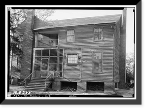 Osborne-Jones House, County Road 45 (Washington Street), Marion vicinity, Perry County, AL - 2, Historic Print