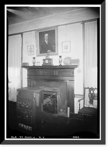 Osborne-Jones House, County Road 45 (Washington Street), Marion vicinity, Perry County, AL - 8, Antique Poster