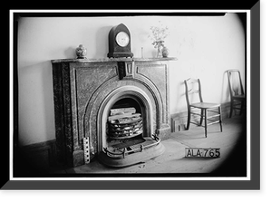 Historic Framed Print, Kenworthy Hall, State Highway 14 (Greensboro Road), Marion, Perry County, AL - 15,  17-7/8" x 21-7/8"