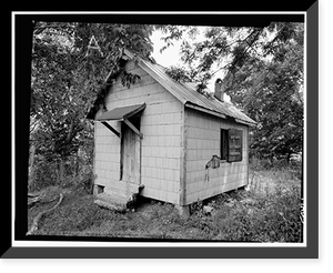 Charity House, Outbuilding, State Route 32 & County Route 1, Memphis, Pickens County, AL, Antique Poster