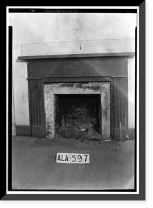 Solomon Siler House, U.S. Highway 231, Orion, Pike County, AL - 15, Vintage Wall Art