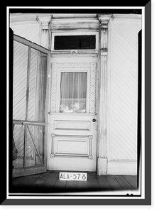 Crowell-Cantey-Alexander House, State Road 165, Fort Mitchell, Russell County, AL - 8 Classic, Vintage Poster