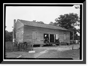 Old Post Office, Fort Mitchell, Russell County, AL - 2, Vintage Print
