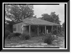 The Birds' Nest, U.S. Route 43, Vilula, Russell County, AL Classic, Vintage Print