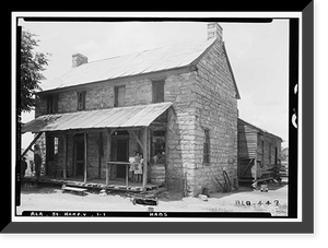 The Rock House, U.S. Route 280 (State Route 38), Harpersville vicinity, Shelby County, AL Classic, Antique Poster