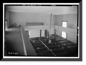 Brewersville Methodist Church, State Route 28, Brewersville, Sumter County, AL - 9, Vintage Poster