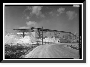 Gannts' Quarry, Quarry Road, Sylacauga vicinity, Talladega County, AL - 7, Vintage Print
