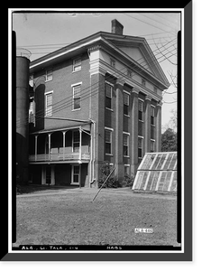 East Alabama Masonic Female Institute, 205 East South Street, Talladega, Talladega County, AL - 4, Antique Print