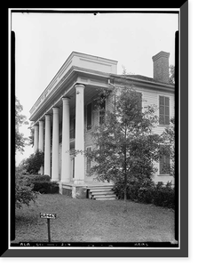 Lawler House, County Road 11, Talladega vicinity, Talladega County, AL - 4, Vintage Poster