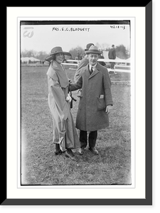 Antique Photo Print - Mrs. E.C. Blodgett - Great Gift for History Buffs
