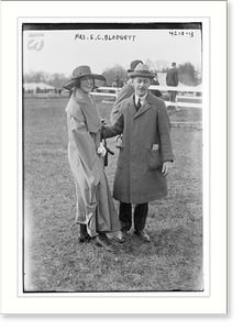 Antique Photo Print - Mrs. E.C. Blodgett - Great Gift for History Buffs