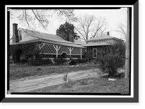 S. D. Moore House, 310 Broad Street, Camden, Wilcox County, AL, Vintage Wall Art