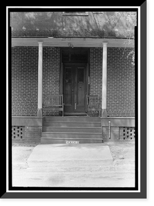 Wilcox Hotel, Broad Street (State Route 28), Camden, Wilcox County, AL - 11, Antique Print