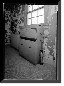 Hot Springs National Park, Bathhouse Row, Ozark Bathhouse: Mechanical & Piping Systems, State Highway 7, 1 mile north of U.S. Highway 70, Hot Springs, Garland County, AR - 6 Vintage Wall Art Print