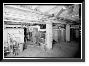 Hot Springs National Park, Bathhouse Row, Lamar Bathhouse: Mechanical & Piping Systems, State Highway 7, 1 mile north of U.S. Highway 70, Hot Springs, Garland County, AR - 8 Antique Wall Art Print