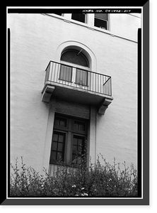 U.S. Naval Hospital, Corps Barracks, Park Boulevard, Balboa Park, San Diego, San Diego County, CA - 17, Antique Wall Art