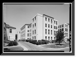 U.S. Naval Hospital, South Ward, Park Boulevard, Balboa Park, San Diego, San Diego County, CA - 6, Vintage Poster