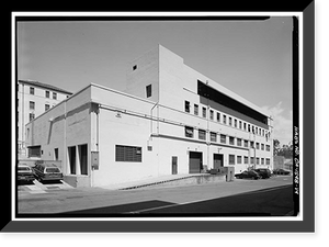 U.S. Naval Hospital, Medical Storehouse, Park Boulevard, Balboa Park, San Diego, San Diego County, CA - 4, Vintage Wall Art