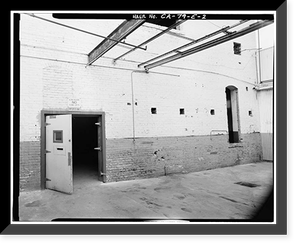 Savage Tire Factory, Original Brick Warehouse, Main Street, San Diego, San Diego County, CA - 2, Vintage Print