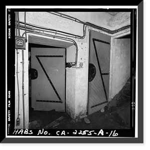 Fort Rosecrans, Mining Casemate, Point Loma, San Diego, San Diego County, CA - 16, Antique Wall Art