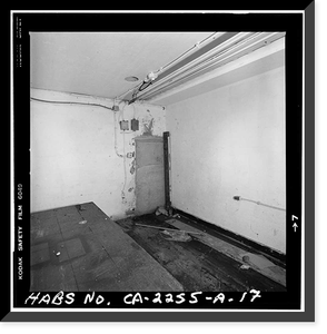 Fort Rosecrans, Mining Casemate, Point Loma, San Diego, San Diego County, CA - 17 Classic, Vintage Wall Art