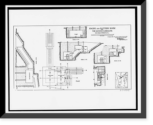 Fort Rosecrans, Mining Casemate, Point Loma, San Diego, San Diego County, CA - 25, Antique Poster