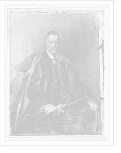 Historic Framed Print, T. Roosevelt,  17-7/8" x 21-7/8"