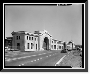 North Point Pier Bulkhead Buildings, Embarcadero, Kearney & Powell Streets, San Francisco, San Francisco County, CA - 4, Vintage Print